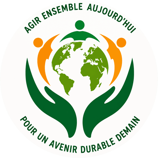Logo Ensemble pour un Monde Durable — Agir ensemble aujourd'hui pour un avenir durable demain